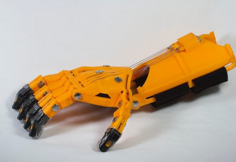 3d printed limb