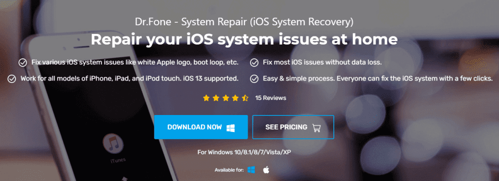 Dr.Fone - System Repair (iOS)