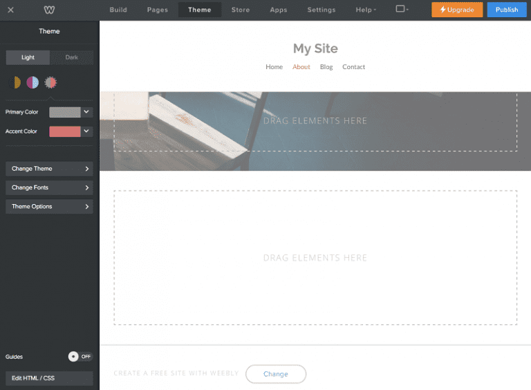 Now It Is Very Flexible To Customize Any Types of Themes by Weebly